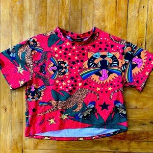 Nooworks Pride Tiger Crop Top